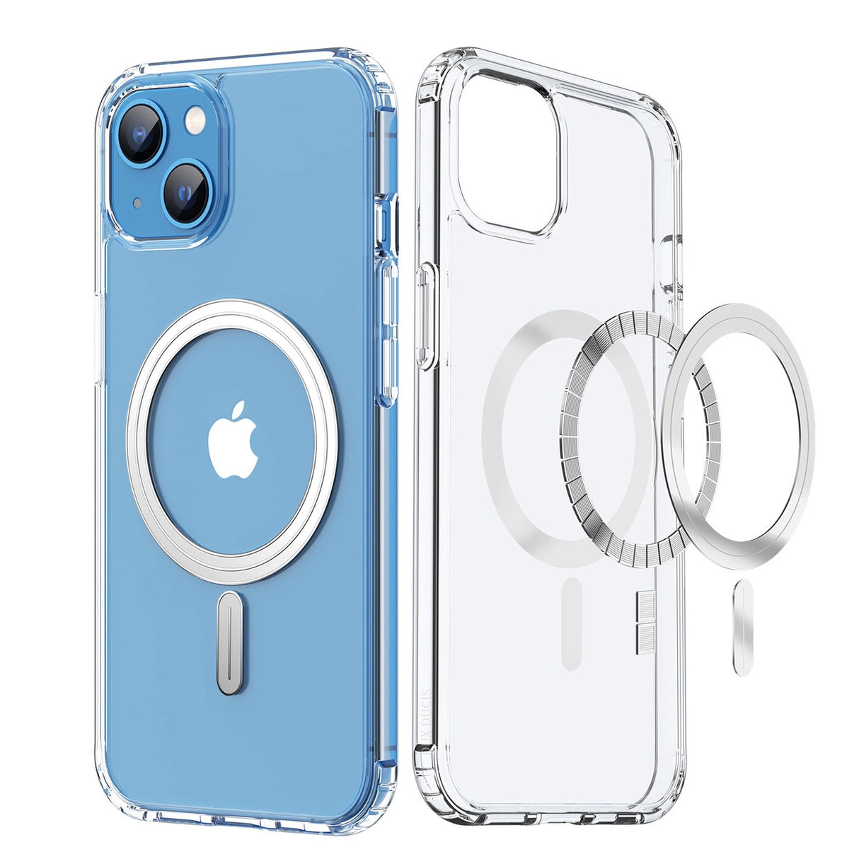 Dux Ducis Clin magnetisk case til iPhone 14 Plus kompatibel med MagSafe transparent