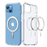 Dux Ducis Clin magnetisk case til iPhone 14 Plus kompatibel med MagSafe transparent