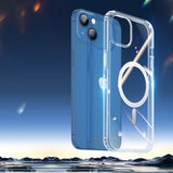 Dux Ducis Clin magnetisk case til iPhone 14 Plus kompatibel med MagSafe transparent