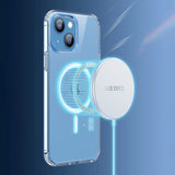 Dux Ducis Clin magnetisk case til iPhone 14 Plus kompatibel med MagSafe transparent