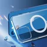 Dux Ducis Clin magnetisk case til iPhone 14 Plus kompatibel med MagSafe transparent
