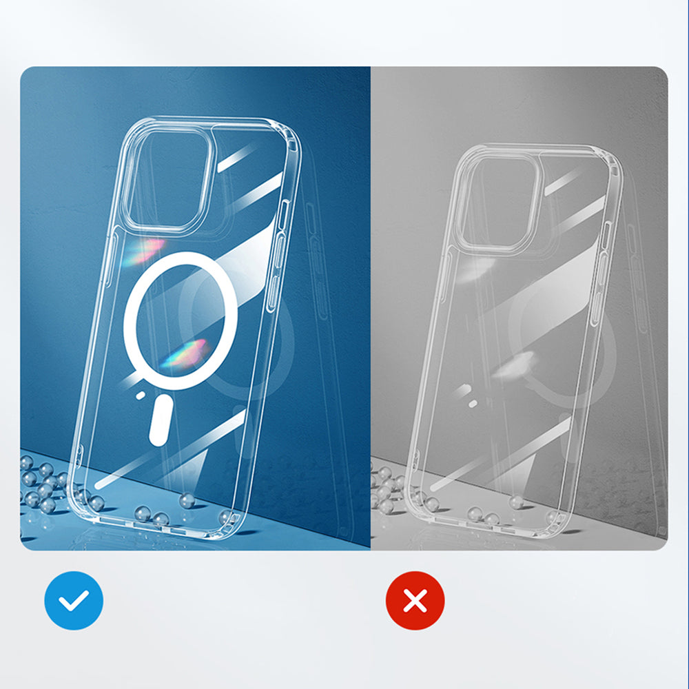 Joyroom biltelefonholder med 15W Qi-induktiv oplader (MagSafe-kompatibel) til luftventil, sølv (JR-ZS291)