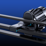 Joyroom biltelefonholder med 15W Qi-induktiv oplader (MagSafe-kompatibel) til luftventil, sølv (JR-ZS291)