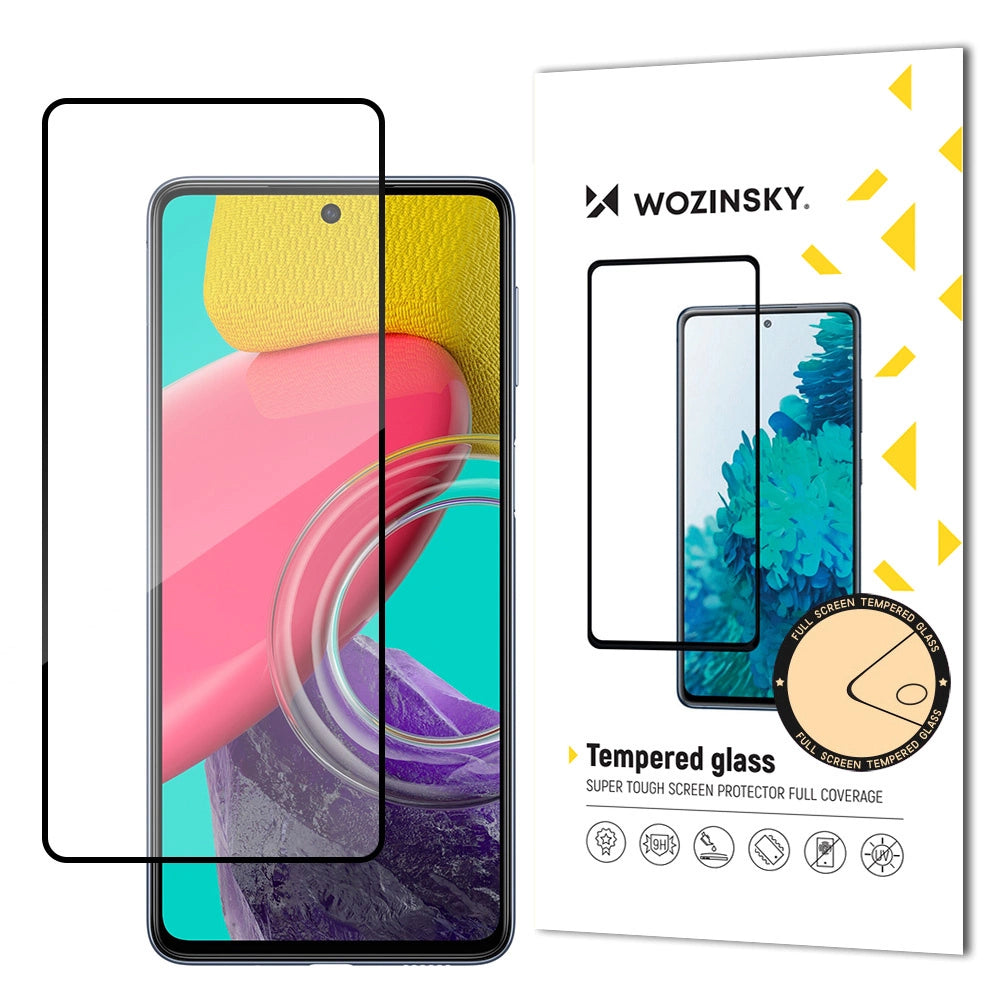 Wozinsky Full Glue tempereret glas til Samsung Galaxy M53 5G