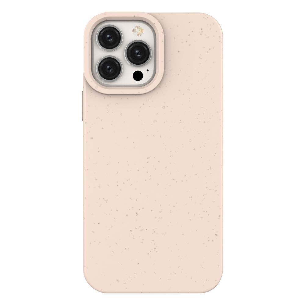 Eco Case til iPhone 14 Plus silikone nedbrydeligt cover lyserødt
