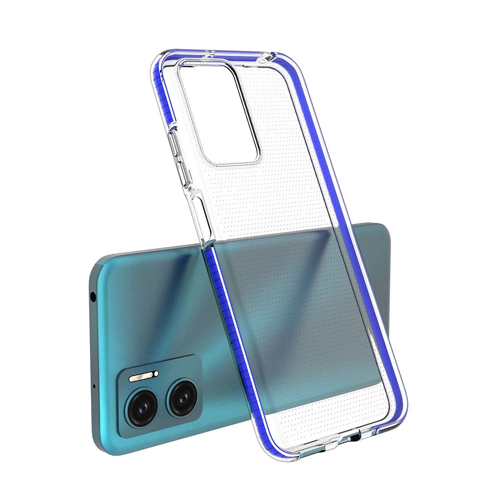 Spring Case Cover til Xiaomi Redmi Note 11E / Redmi 10 5G / Redmi 10 Prime + 5G / Poco M4 5G Silikon Cover med ramme lyserød