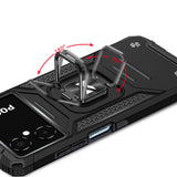 Wozinsky Ring Armor case til Samsung Galaxy A03 pansret cover magnetisk holder ring sort