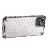 Honeycomb case til iPhone 14 pansret hybrid cover gennemsigtigt