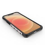 Honeycomb case til iPhone 14 pansret hybrid cover gennemsigtigt