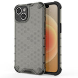 Honeycomb case til iPhone 14 Plus pansret hybrid cover sort