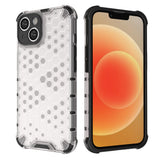Honeycomb case til iPhone 14 Plus pansret hybrid cover sort
