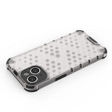 Honeycomb case til iPhone 14 Plus pansret hybrid cover blå
