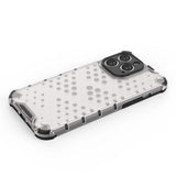 Honeycomb case til iPhone 14 Pro pansret hybrid cover sort