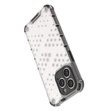 Honeycomb case til iPhone 14 Pro pansret hybrid cover sort
