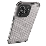 Honeycomb case til iPhone 14 Pro pansret hybrid cover sort