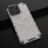 Honeycomb case til iPhone 14 Pro pansret hybrid cover blå