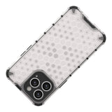 Honeycomb case til iPhone 14 Pro pansret hybrid cover blå