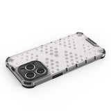 Honeycomb case til iPhone 14 Pro Max pansret hybrid cover sort