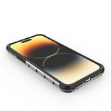 Honeycomb case til iPhone 14 Pro Max pansret hybrid cover blå