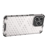 Honeycomb case til iPhone 14 Pro Max pansret hybrid cover blå