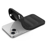 Magic Shield Case Case til iPhone 14 Plus fleksibelt pansret cover sort