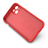 Magic Shield Case til iPhone 14 Plus fleksibelt pansret cover rød
