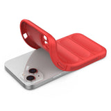 Magic Shield Case til iPhone 14 Plus fleksibelt pansret cover rød