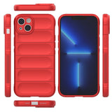 Magic Shield Case til iPhone 14 Plus fleksibelt pansret cover rød