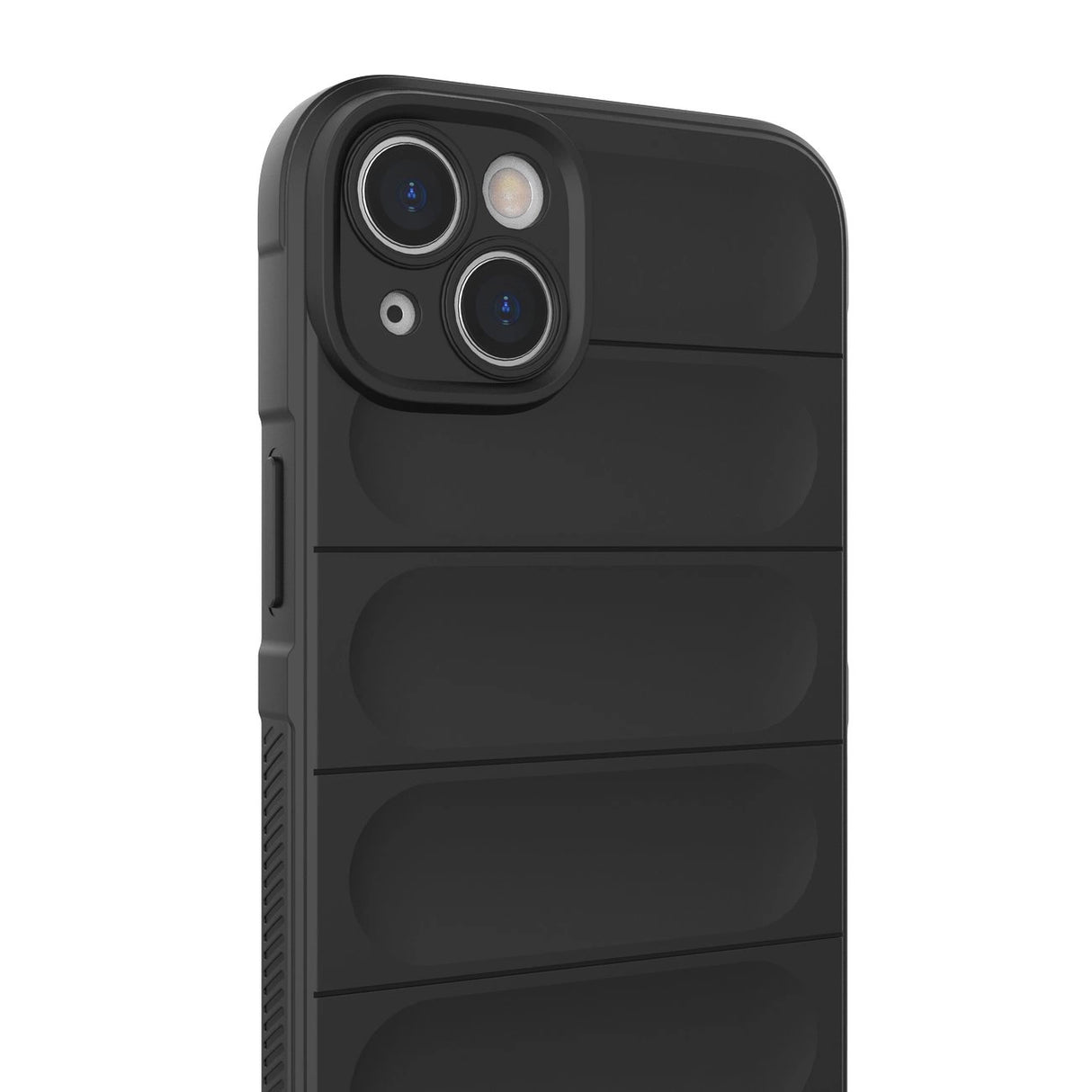 Magic Shield Case til iPhone 14 Plus fleksibelt pansret mørkblå omslag