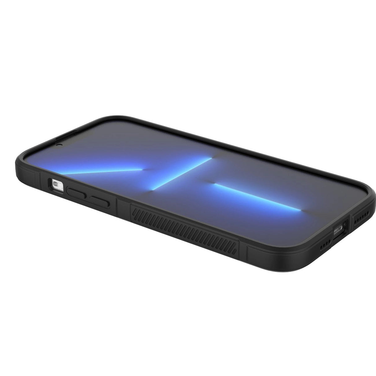 Magic Shield Case for iPhone 14 Plus fleksibelt pansret sag lysblå