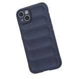 Magic Shield Case for iPhone 14 Plus fleksibelt pansret sag lysblå