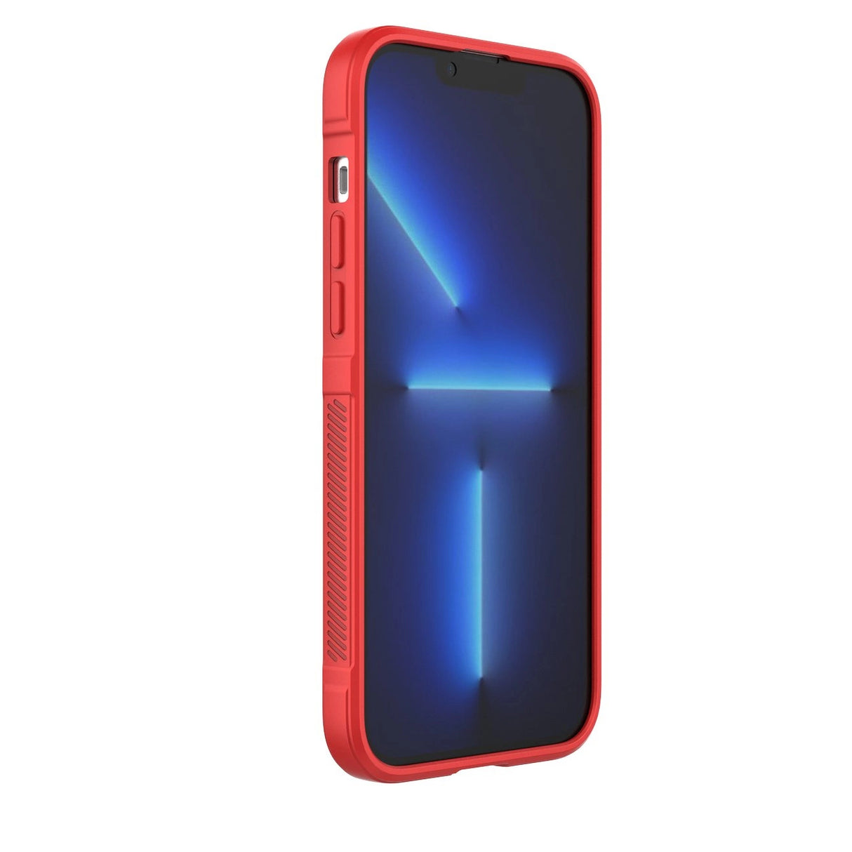 Magic Shield Case for iPhone 14 Plus fleksibelt pansret sag lysblå