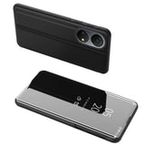 Clear View Case Case til Honor X7 / Honor Play 30 Plus flip cover sort