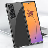 Hylde til Samsung Galaxy Z Fold 4 med blå metalramme