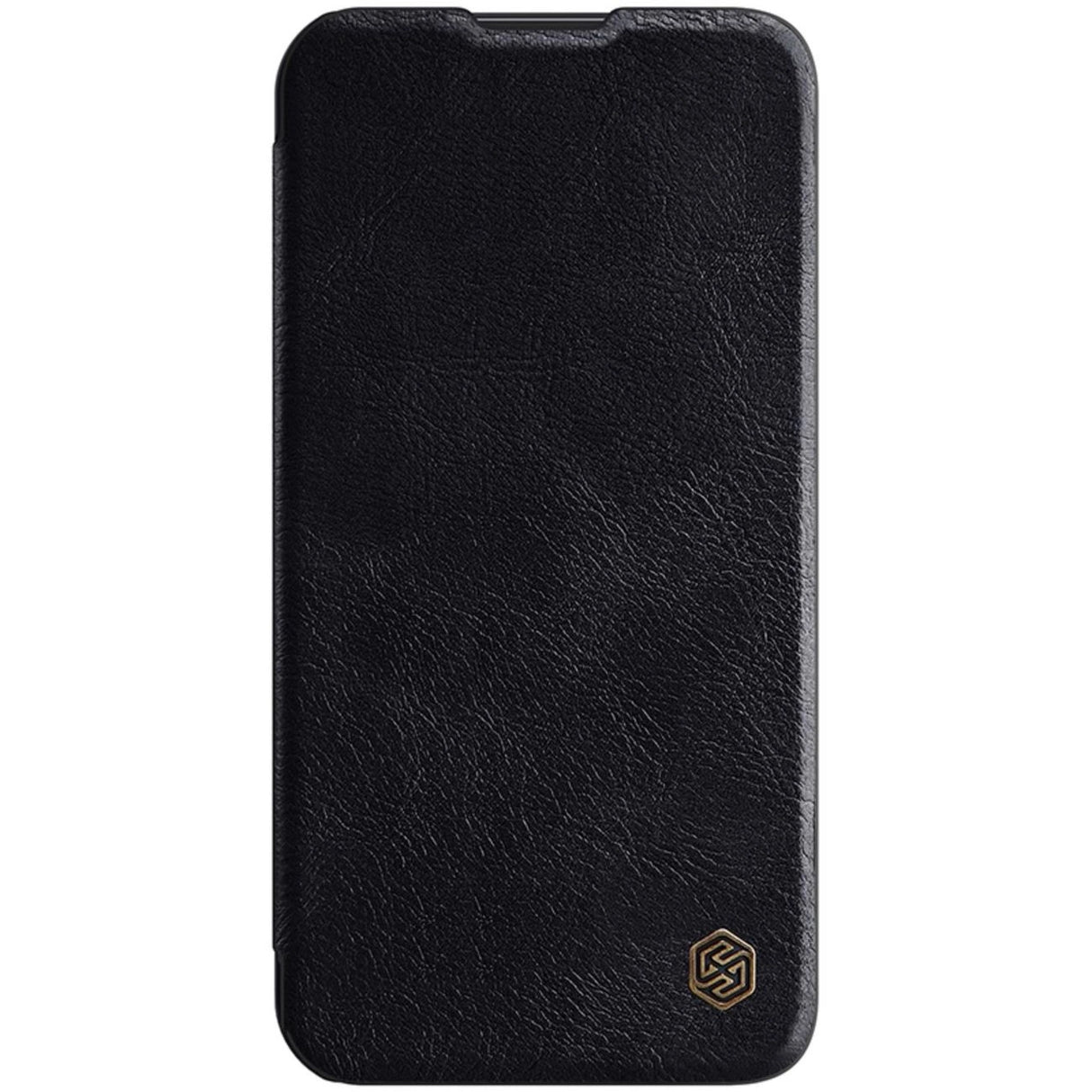 Nillkin Qin Leather Pro Case iPhone 14 Plus Camera Cover Holster Cover Flip Case Black