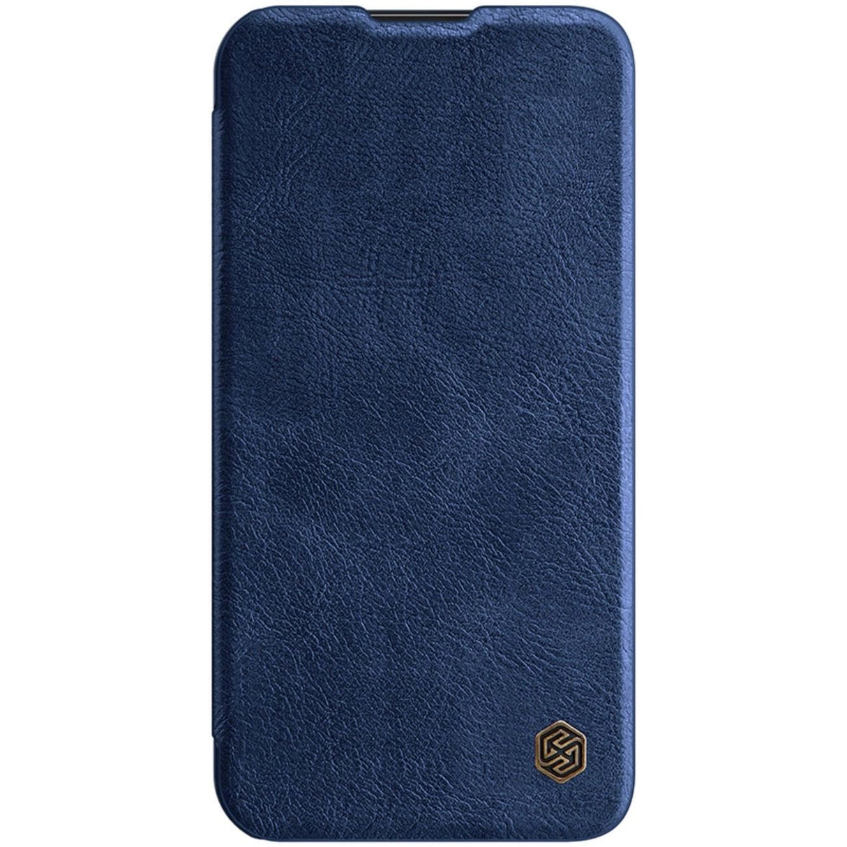Nillkin Qin Leather Pro Case iPhone 14 Plus Camera Cover Holster Cover Flip Case Blue