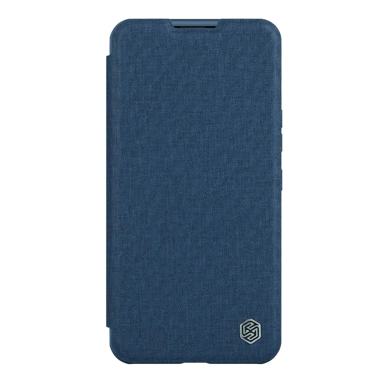 Nillkin Qin Cloth Pro Case Case for iPhone 14 Plus Kamera Cover Holster Cover Flip Case Blå