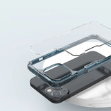 Nillkin Nature Pro iPhone 14 Plus-hylster, pansret cover, gennemsigtigt cover