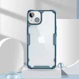 Nillkin Nature Pro iPhone 14 Plus-hylster, pansret cover, gennemsigtigt cover
