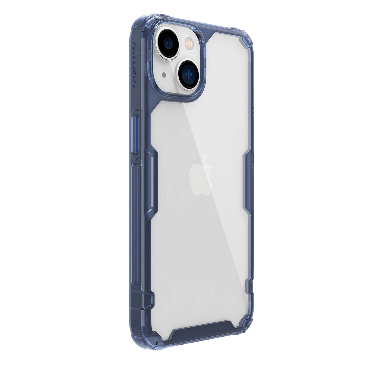 Nillkin Nature Pro iPhone 14 Plus-hylster, pansret cover, blå cover