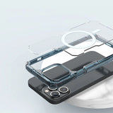 Nillkin Nature Pro Magnetisk Case iPhone 14 Pro Magnetisk Case MagSafe blå