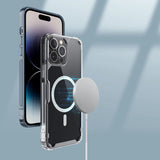 Nillkin Nature Pro Magnetisk Case iPhone 14 Pro Magnetisk Case MagSafe blå