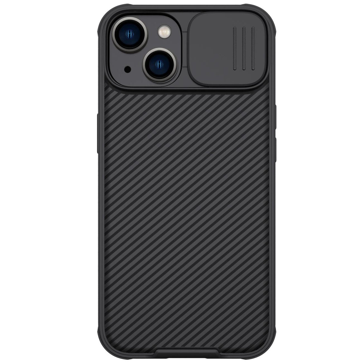 Nillkin CamShield Pro Magnetic Case iPhone 14 Plus Cover Camera Protector Black (med MagSafe)