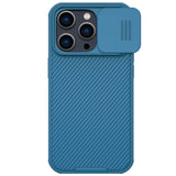 Nillkin CamShield Pro Magnetic Case iPhone 14 Pro Max Cover Camera Protector Blue (med MagSafe)