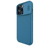 Nillkin CamShield Pro Magnetic Case iPhone 14 Pro Max Cover Camera Protector Blue (med MagSafe)