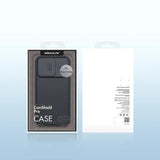 Nillkin CamShield Pro Magnetic Case iPhone 14 Pro Max Cover Camera Protector Blue (med MagSafe)