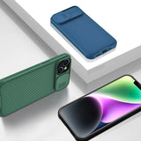 Nillkin CamShield Pro Case iPhone 14 Plus Armor Cover Camera Protector Sort
