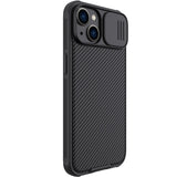 Nillkin CamShield Pro Case iPhone 14 Plus Armor Cover Camera Protector Sort