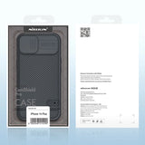 Nillkin CamShield Pro Case iPhone 14 Plus Armor Cover Camera Protector Sort