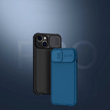 Nillkin CamShield Pro Case iPhone 14 Plus Armor Cover Camera Protector Sort